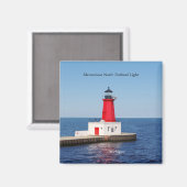 Menominee North Pierhead Light magnet (Voorkant / Achterkant)