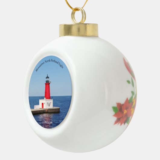 Menominee North Pierhead Light ornament (Rechts)