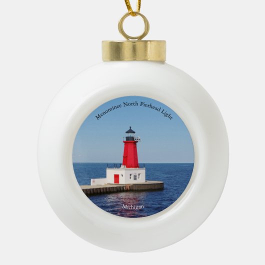 Menominee North Pierhead Light ornament (Voorkant)