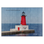 Menominee North Pierhead Light snijboard Snijplank (Voorkant)