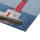 Menominee North Pierhead Light snijboard Snijplank (Hoek)