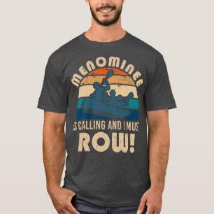 Menominee riviervloed t-shirt