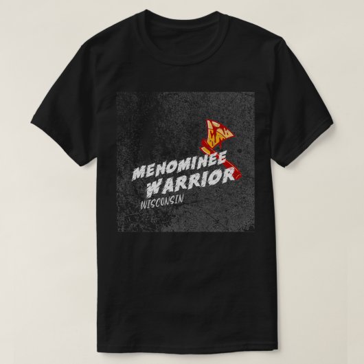 MENOMINEE WARRIOR T-SHIRT (Design voorkant)