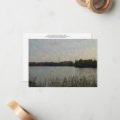 Menominmeer Notitiekaartje (Voorkant / Achterkant in situ)