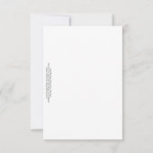 Menominmeer Notitiekaartje (Achterkant)