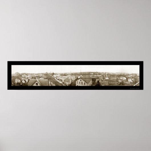 Menomone Herfsten WI Foto 1913 Poster (Voorkant)