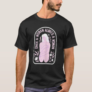 Menopaubloemen Uterus Hysterectomie T-shirt