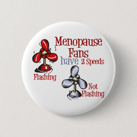 Menopaufan Ronde Button 5,7 Cm (Voorkant)