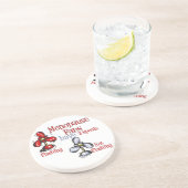 Menopaufan Zandsteen Onderzetter (Zijkant)