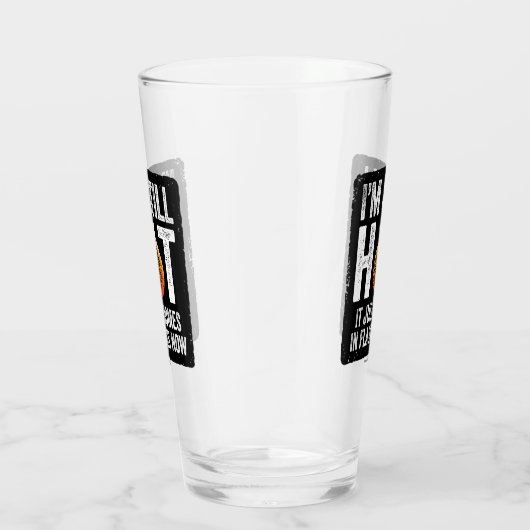 Menopauglas (nog steeds heet) glas (Rechts)