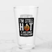 Menopauglas (nog steeds heet) glas (Voorkant)