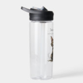 Menopause Humor Stressed Angry Cat Waterfles (Rechts)