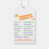Menopauzaal cadeau-Label Cadeaulabel (Voorkant)
