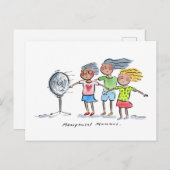 Menopauzale mamma's briefkaart (Voorkant / Achterkant)