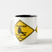 Menopauzale Mok Gift. (Voorkant links)