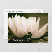 Menopauzale Post Card Briefkaart (Voorkant / Achterkant)