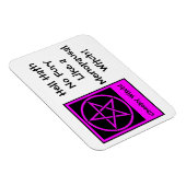 Menopauzale Witch Fridge Magnet door Cheeky Witch Magneet (Rechterzijde)