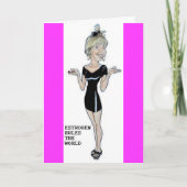 MENOPAUZE HUMOR KAART (Voorkant)