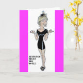 MENOPAUZE HUMOR KAART (Gele Bloem)