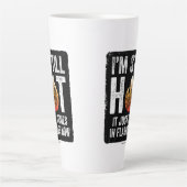 Menopauze (ik ben nog steeds heet) Latte Mok (Voorkant)