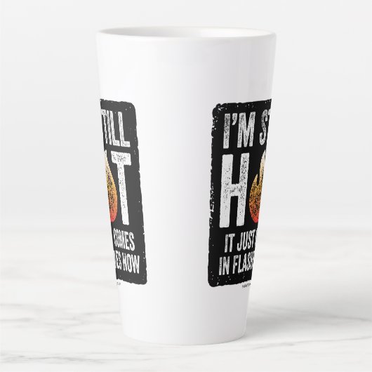 Menopauze (ik ben nog steeds heet) Latte Mok (Voorkant)