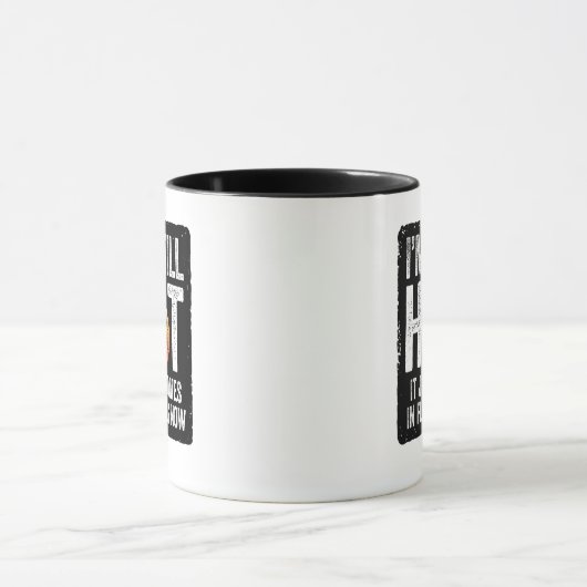 Menopauze (ik ben nog steeds heet) mok (Midden)