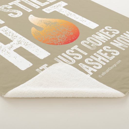 Menopauze (ik ben nog steeds heet) sherpa deken (3/4)