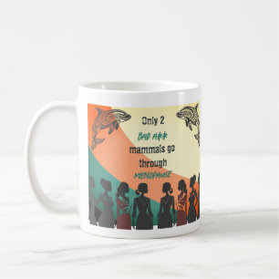 Menopauze Koffie Mok Retro Design
