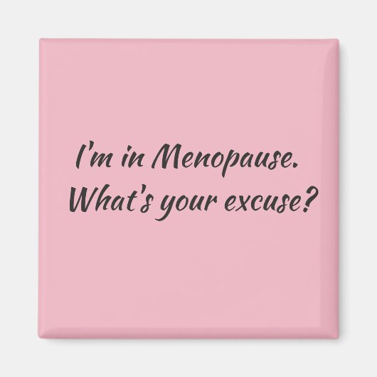 menopauze Magnet (Voorkant)