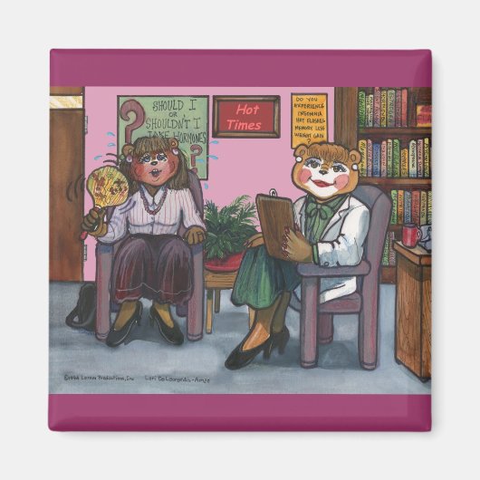 menopauze Magnet (Voorkant)