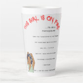 Menopauze Mok Shot (Voorkant)