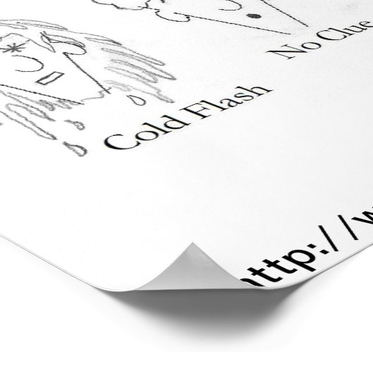 Menopauze Moods Poster (Hoek)