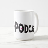 Menopodcast Logo Mok - 15 oz (Voorkant rechts)