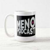 Menopodcast Logo Mok - 15 Oz (Links)