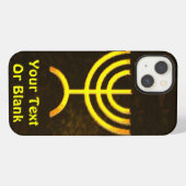 Menora Vlam iPhone Hoesje (Achterkant horizontaal)
