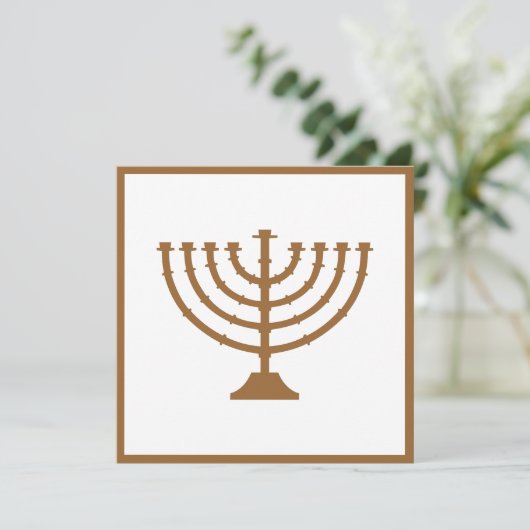 Menorah (Staand voorkant)