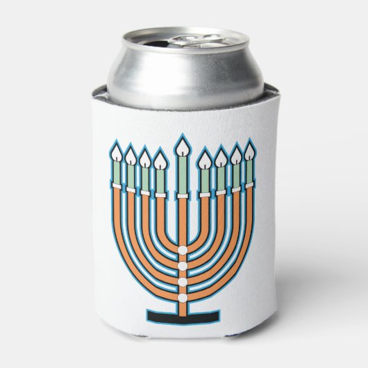 Menorah Blikjeskoeler (Blikje Voorkant)