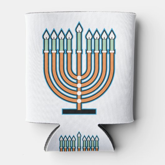 Menorah Blikjeskoeler (Voorkant)