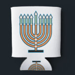 Menorah Blikjeskoeler<br><div class="desc">Menorah voor Hannukah</div>