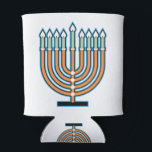 Menorah Blikjeskoeler<br><div class="desc">Menorah voor Hannukah</div>