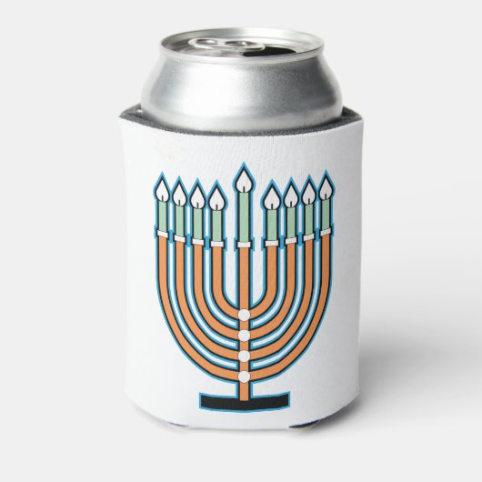 Menorah Blikjeskoeler (Blikje Achterkant)