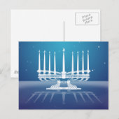 Menorah Briefkaart (Voorkant / Achterkant)