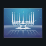 Menorah Briefkaart<br><div class="desc">Originele Kunst van Thedustyhoenix.</div>
