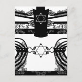 Menorah Briefkaart (Voorkant)