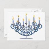 Menorah Briefkaart (Voorkant / Achterkant)
