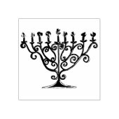 Menorah Candle Rubberstempel (Afrduk)