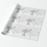 Menorah Cat Coloring Gift Wrap Cadeaupapier<br><div class="desc">Het aansteken van de kaarsen voor Chanukah — dit kat is overal ter wereld populair, en nu is hij beschikbaar voor jou om je eigen artistieke aanraking toe te voegen voor een uniek omhuld geschenk, waar de cadeauomslag een cadeau op zich is! Ideaal voor kinderen en volwassen volwassenen, die het...</div>