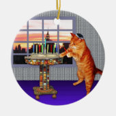 menorah cat.jpg keramisch ornament (Voorkant)