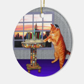 menorah cat.jpg keramisch ornament (Links)
