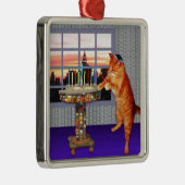 menorah cat.jpg metalen ornament (Rechts)